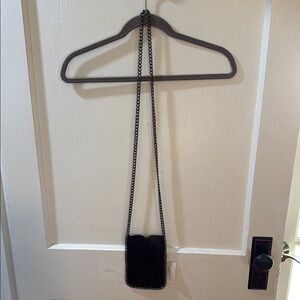 Black Chain Strap Mini Bag